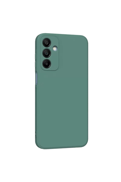 Samsung Galaxy A25 5G Kılıf First Silikon - Koyu Yeşil