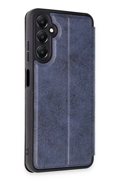 Samsung Galaxy A25 5G Kılıf Flip Cover - Lacivert