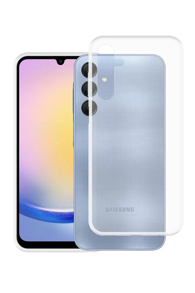 Samsung Galaxy A25 5G Kılıf Lüx Şeffaf Silikon