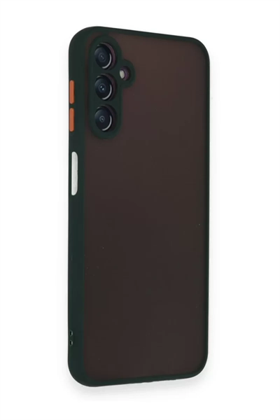 Samsung Galaxy A25 5G Kılıf Montreal Silikon Kapak - Yeşil