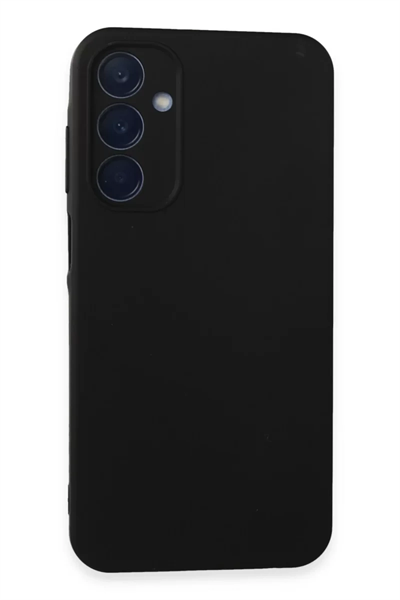 Samsung Galaxy A25 5G Kılıf Nano içi Kadife Silikon - Siyah