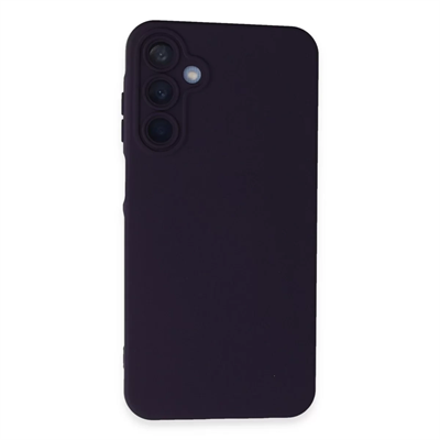 Samsung Galaxy A25 5G Kılıf Nano içi Kadife Silikon - Mor