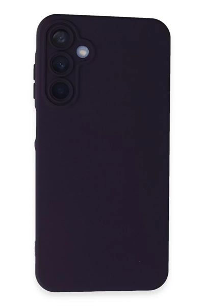 Samsung Galaxy A25 5G Kılıf Nano içi Kadife Silikon - Mor