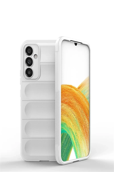 Samsung Galaxy A25 5G Kılıf Optimum Silikon - Krem