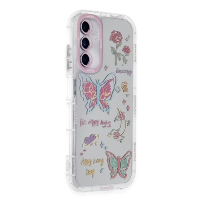 Samsung Galaxy A25 5G Kılıf Reflexion Desenli Kapak - Desen 8