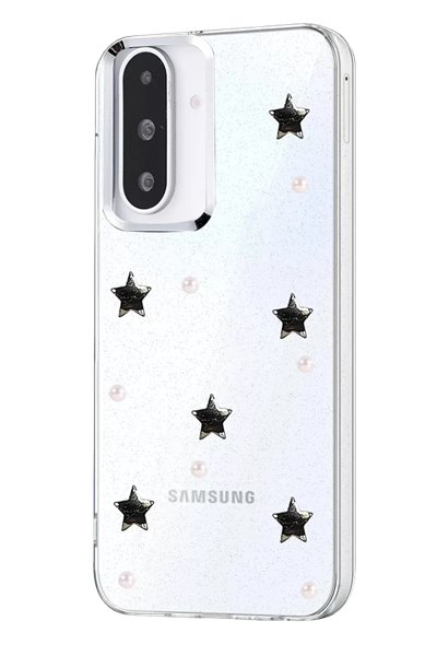 Samsung Galaxy A26 Fiyonk Desenli Kapak - Desen 7