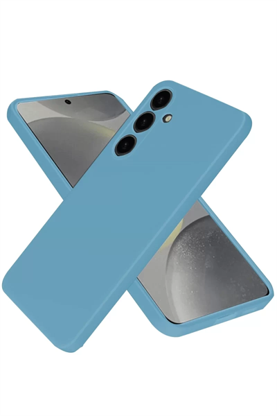 Samsung Galaxy A26 Kılıf First Silikon - Mavi