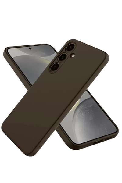 Samsung Galaxy A26 Kılıf First Silikon - Kahverengi