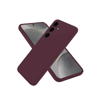 Samsung Galaxy A26 Kılıf First Silikon - Mürdüm