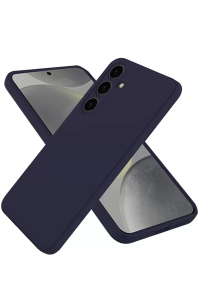 Samsung Galaxy A26 Kılıf First Silikon - Lacivert