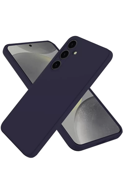 Samsung Galaxy A26 Kılıf Nano içi Kadife Silikon - Lacivert