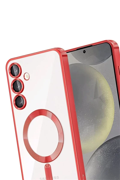 Samsung Galaxy A26 Kross Magneticsafe Kapak - Kırmızı