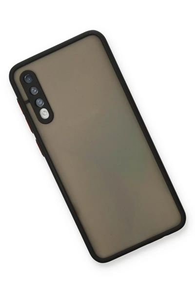 Samsung Galaxy A30S Kılıf Montreal Silikon Kapak - Siyah