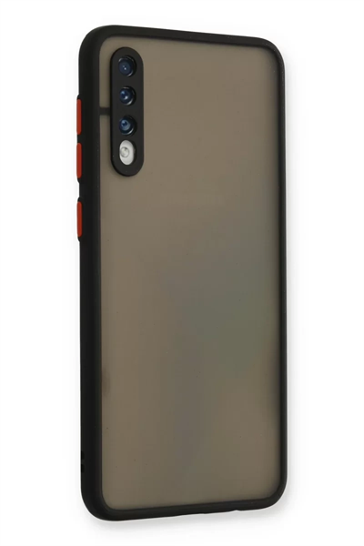 Samsung Galaxy A30S Kılıf Montreal Silikon Kapak - Siyah