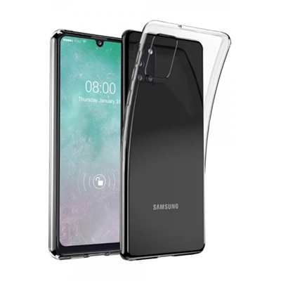 Samsung Galaxy A31 Kılıf Lüx Şeffaf Silikon