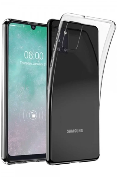 Samsung Galaxy A31 Kılıf Lüx Şeffaf Silikon