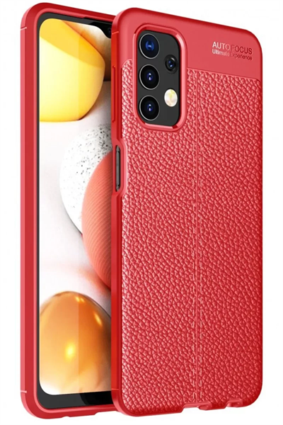 Samsung Galaxy A32 Kılıf Auto Focus Kapak - Kırmızı