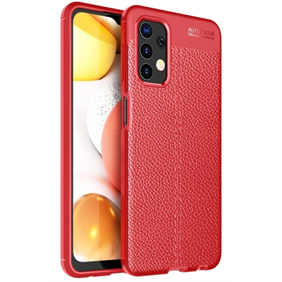 Samsung Galaxy A32 Kılıf Auto Focus Kapak - Kırmızı