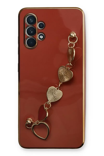 Samsung Galaxy A32 Kılıf Esila Silikon - Kırmızı