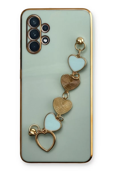 Samsung Galaxy A32 Kılıf Esila Silikon - Su Yeşili