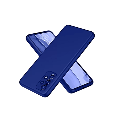 Samsung Galaxy A32 Kılıf First Silikon - Lacivert