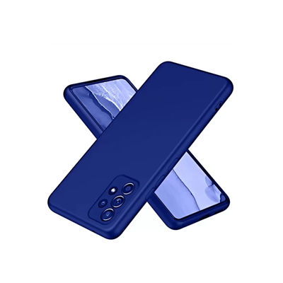 Samsung Galaxy A32 Kılıf First Silikon - Lacivert