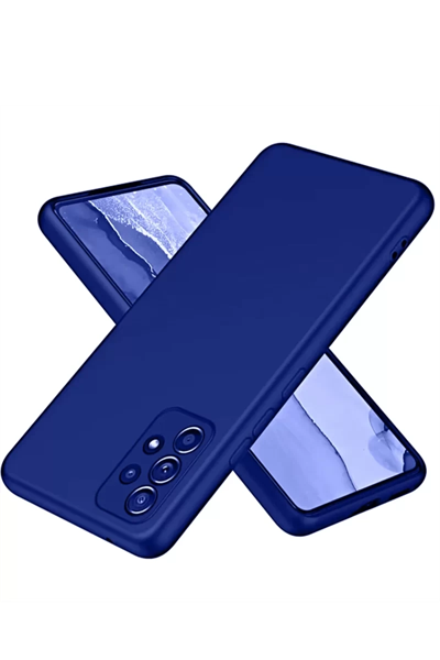 Samsung Galaxy A32 Kılıf First Silikon - Lacivert