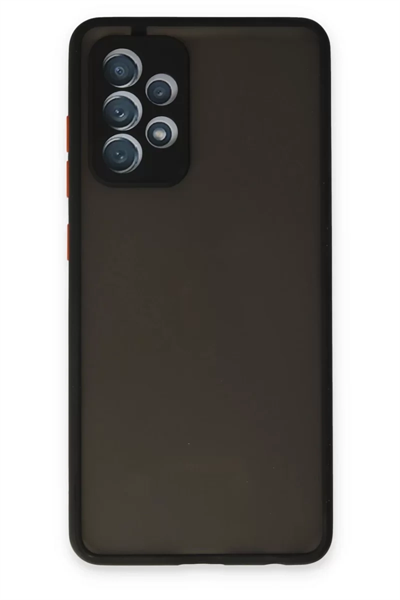Samsung Galaxy A32 Kılıf Montreal Silikon Kapak - Siyah