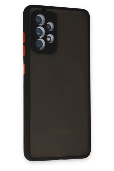 Samsung Galaxy A32 Kılıf Montreal Silikon Kapak - Siyah