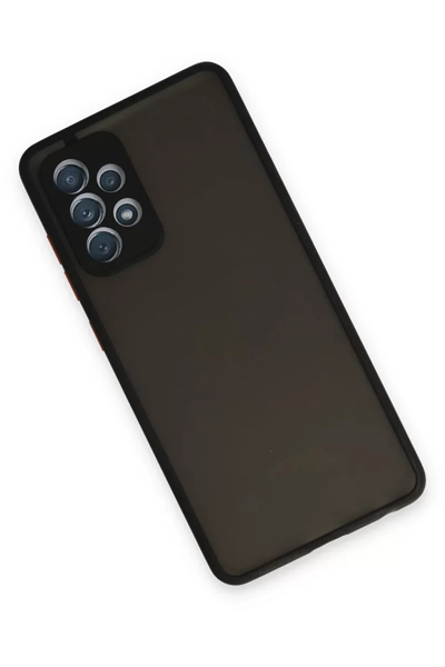 Samsung Galaxy A32 Kılıf Montreal Silikon Kapak - Siyah