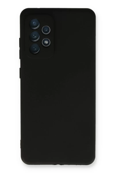 Samsung Galaxy A33 5G Kılıf First Silikon - Siyah