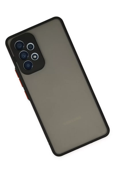 Samsung Galaxy A33 5G Kılıf Montreal Silikon Kapak - Siyah