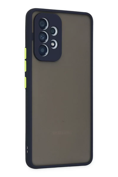 Samsung Galaxy A33 5G Kılıf Montreal Silikon Kapak - Lacivert