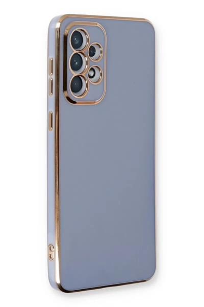 Samsung Galaxy A33 5G Kılıf Volet Silikon - Mavi