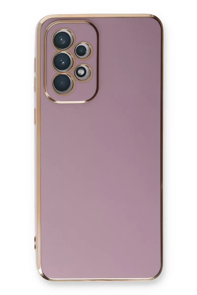 Samsung Galaxy A33 5G Kılıf Volet Silikon - Mor
