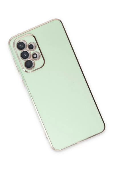 Samsung Galaxy A33 5G Kılıf Volet Silikon - Açık Yeşil