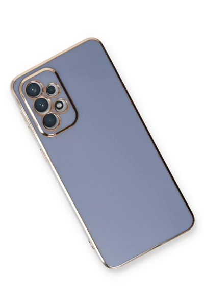 Samsung Galaxy A33 5G Kılıf Volet Silikon - Mavi