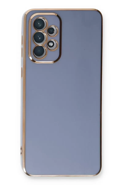 Samsung Galaxy A33 5G Kılıf Volet Silikon - Mavi