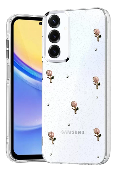 Samsung Galaxy A34 5G Fiyonk Desenli Kapak - Desen 6