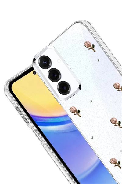 Samsung Galaxy A34 5G Fiyonk Desenli Kapak - Desen 6
