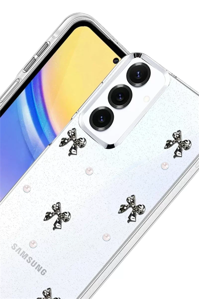 Samsung Galaxy A34 5G Fiyonk Desenli Kapak - Desen 8