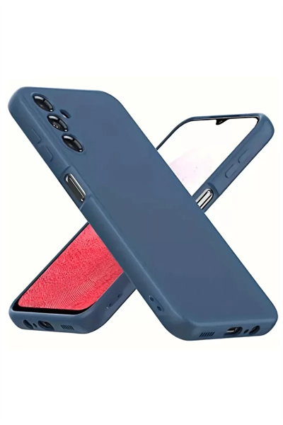 Samsung Galaxy A34 5G Kılıf First Silikon - Lacivert