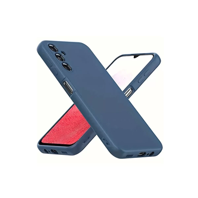 Samsung Galaxy A34 5G Kılıf First Silikon - Lacivert
