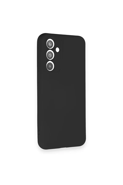Samsung Galaxy A34 5G Kılıf Nano içi Kadife Silikon - Siyah