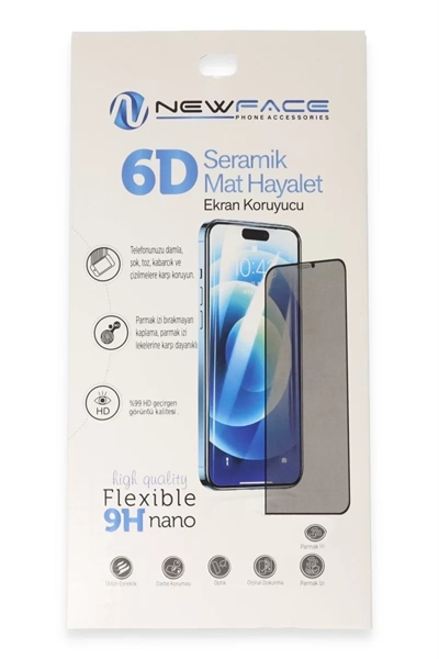 Samsung Galaxy A35 5G 6D Antistatik Mat Seramik Hayalet Nano Ekran Koruyucu