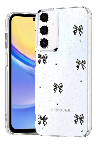Samsung Galaxy A35 5G Fiyonk Desenli Kapak - Desen 5