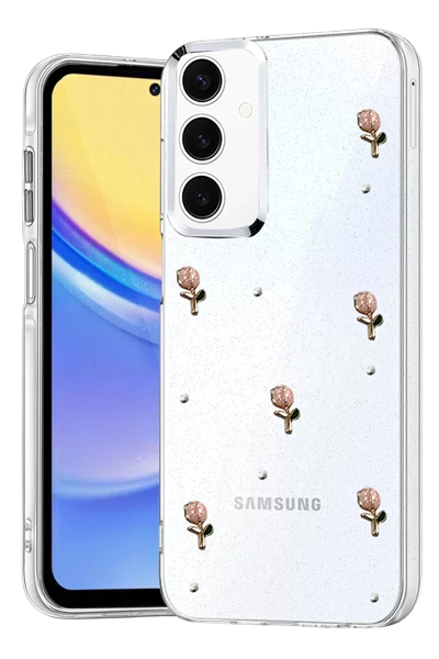 Samsung Galaxy A35 5G Fiyonk Desenli Kapak - Desen 6