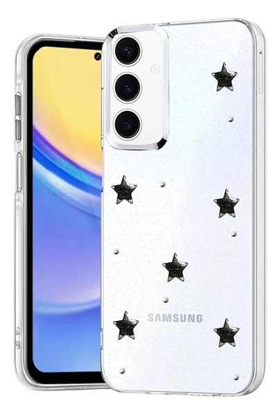 Samsung Galaxy A35 5G Fiyonk Desenli Kapak - Desen 4