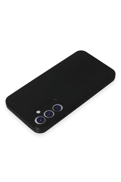 Samsung Galaxy A35 5G Kılıf First Silikon - Siyah
