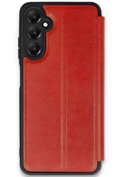 Samsung Galaxy A35 5G Kılıf Flip Cover - Kırmızı
